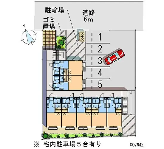 ★手数料０円★吹田市芳野町　月極駐車場（LP）